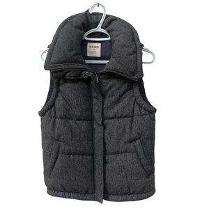 Old Navy-Wool Puffer Sleeveless Vest